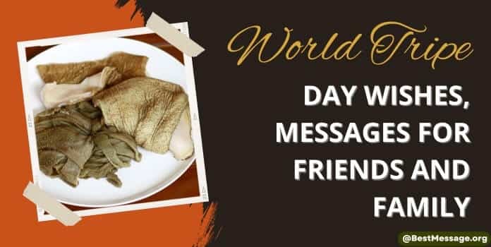 World Tripe Day Wishes, Messages