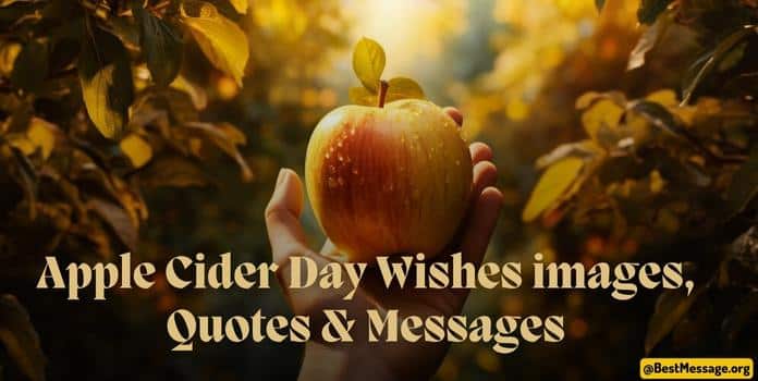 Apple Cider Day Wishes Images, Quotes