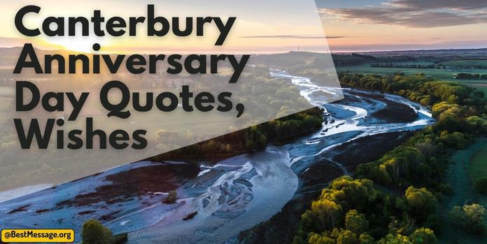 Canterbury Anniversary Day Wishes, Messages