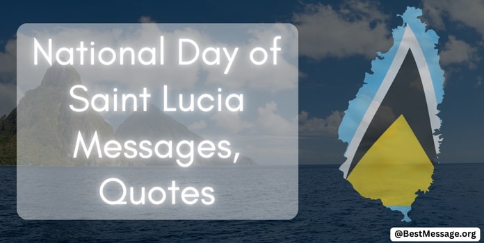 National Day of Saint Lucia Messages, Quotes