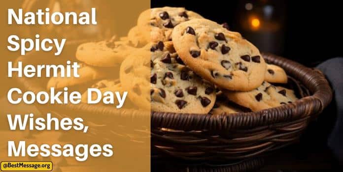 National Spicy Hermit Cookie Day Wishes, Messages