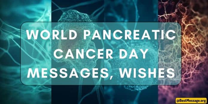 World Pancreatic Cancer Day Messages, Quotes