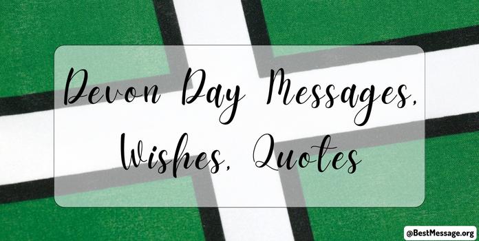 Devon Day Messages, Wishes, Quotes