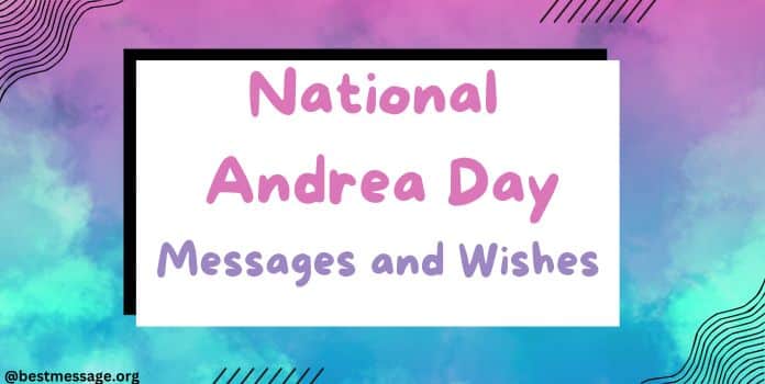 National Andrea Day Wishes, Messages