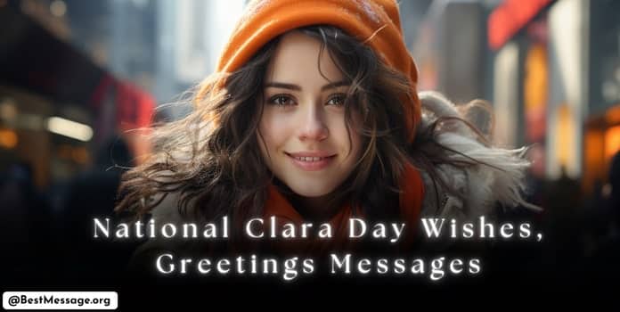 National Clara Day Wishes, Messages Quotes