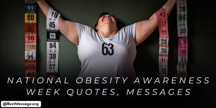 National Obesity Awareness Week Quotes, Messages