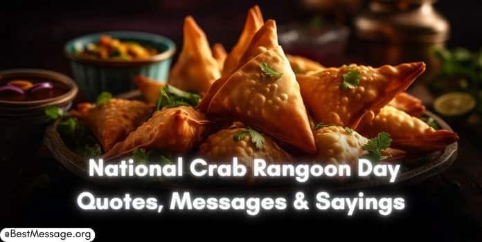 National Crab Rangoon Day Quotes, Messages