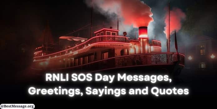RNLI SOS Day Messages, Sayings and Quotes