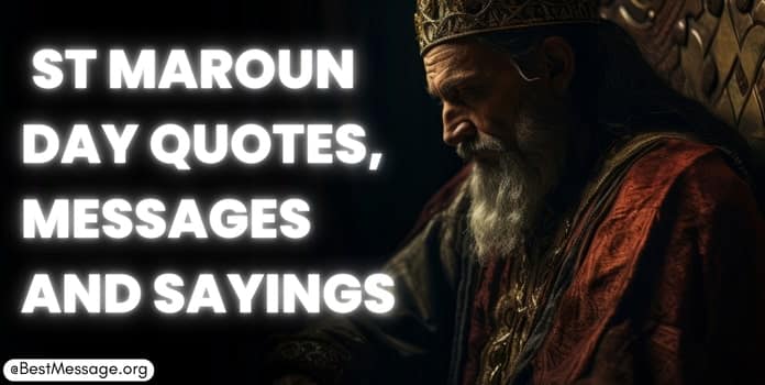 St Maroun Day Quotes Message