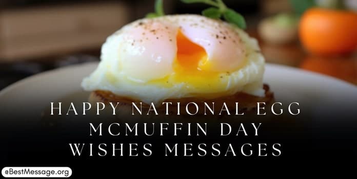 Happy National Egg McMuffin Day Wishes Image
