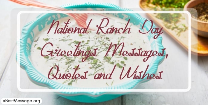 National Ranch Day Messages, Quotes
